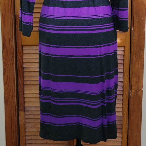 NWT Old Navy Women's Stripe Dress Size Large - Picture 6 of 9